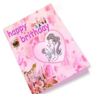 母亲妈妈生日快乐贺卡