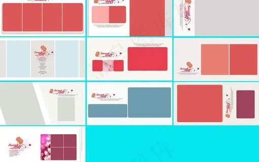 儿童摄影模板图片