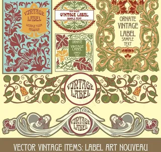 彩色欧式花纹底纹图片