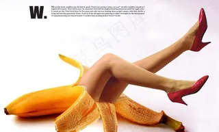 创意画面 香蕉图片