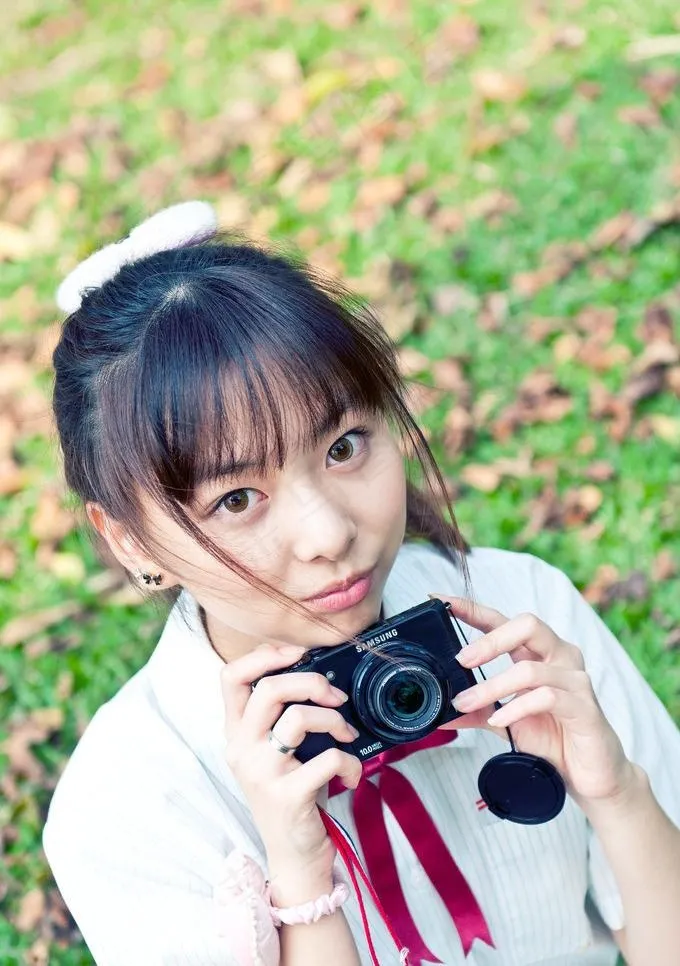 相机美女图片