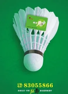 羽毛球海报图片