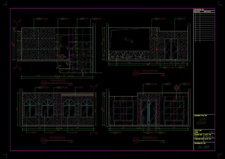 公共会所cad图纸