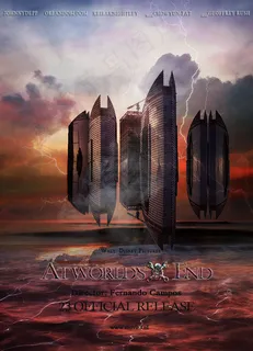 世界尽头奇幻景色PSD素材