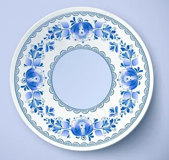 青花瓷花纹图片
