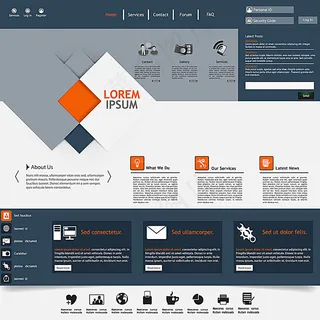 创意时尚网页设计