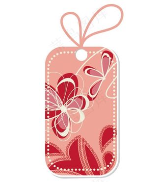 手机直插钱包花纹设计矢量素材高清图...