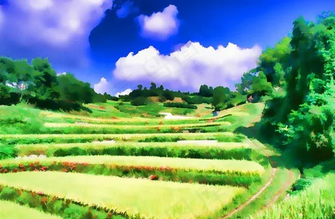 风景装饰画图片 风景装饰画图片