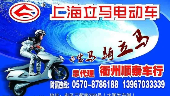 上海立马电动车图片
