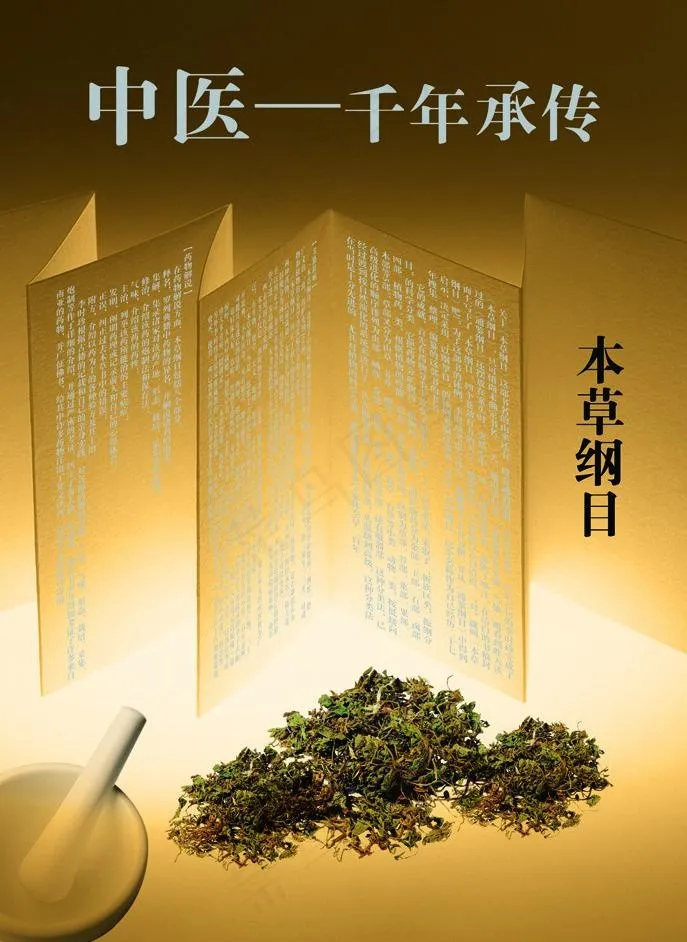 中医文化 本草纲目图片(2598X3780(DPI:150))psd模版下载