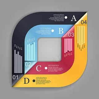 彩色创意信息图表