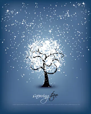 snowing_tree