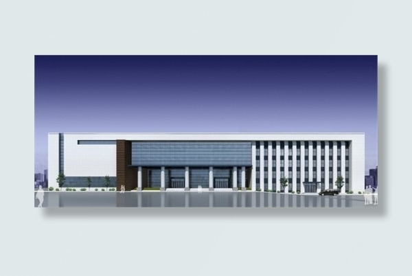 北方知名大学新建图书馆