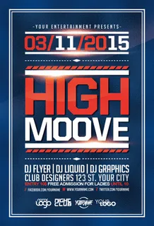 原宿时尚创意音乐海报