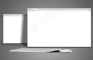 浏览器内网页截图效果展示设计模版