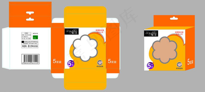 丝袜包装图图片模板下载 丝袜包装图...cdr矢量模版下载