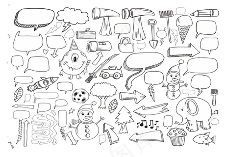 卡通铅笔画 卡通铅笔画