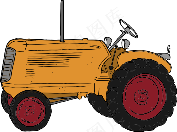 拖拉机剪贴画