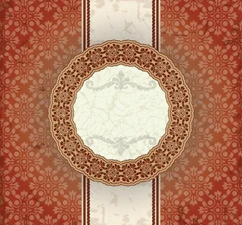 欧式花纹背景图片