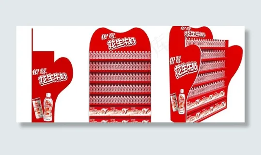 超市堆头 陈列图片