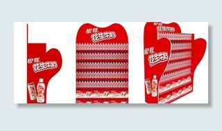 超市堆头 陈列图片