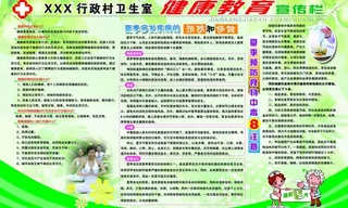 健康教育宣传栏图片