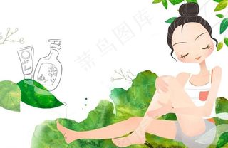 时尚化妆美女图片