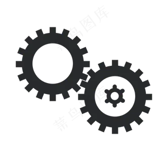 三个黑色的小齿轮三个黑色的小齿轮