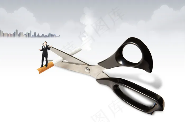 创意无烟日戒烟海报PSD图片