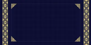 矢量中国风传统底纹花纹边框背景