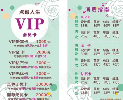 台卡 台签 桌牌 消费指南图片