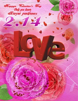 相约情人节图片