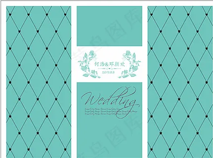 蒂芙尼蓝婚礼图片