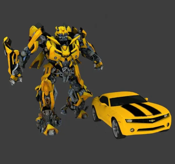 变形金刚大黄蜂3D素材