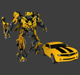 变形金刚大黄蜂3D素材