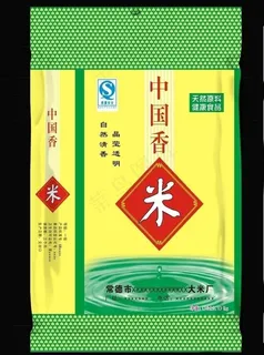 大米包装中国香米图片