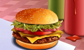 汉堡 麦当劳图片