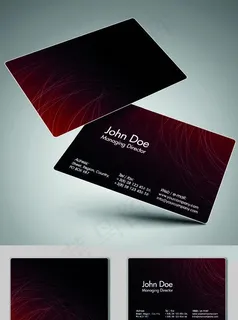 商业服务名片图片