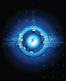 蓝色科技背景 蓝色科技背景