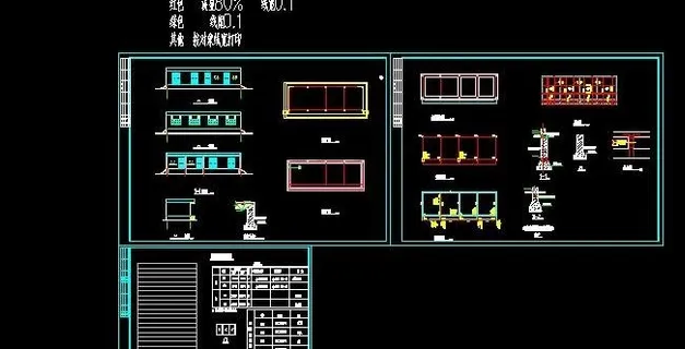 工厂某仓库建筑设计图纸