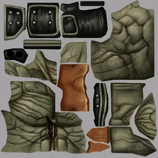 游戏人物3D模型