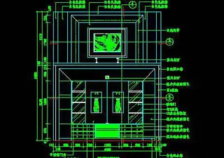 客厅装饰柜CAD详图素材64