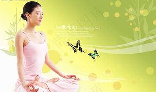 瑜伽女性健康生活图片