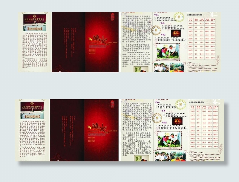 云南普洱茶叶图片cdr矢量模版下载