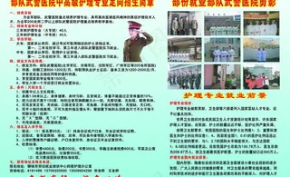 部队武警招生简章图片