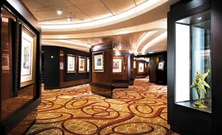 欧美现代化艺术品展览室装修设计图片