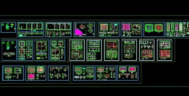 多种水池设计汇总施工图