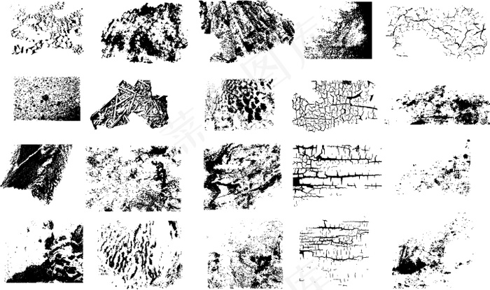 GoMedia出品纹理矢量夹