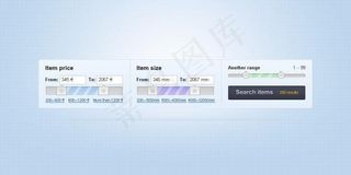 项目过滤器psd素材