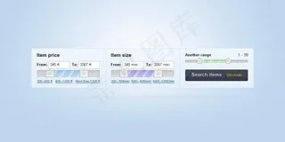 项目过滤器psd素材